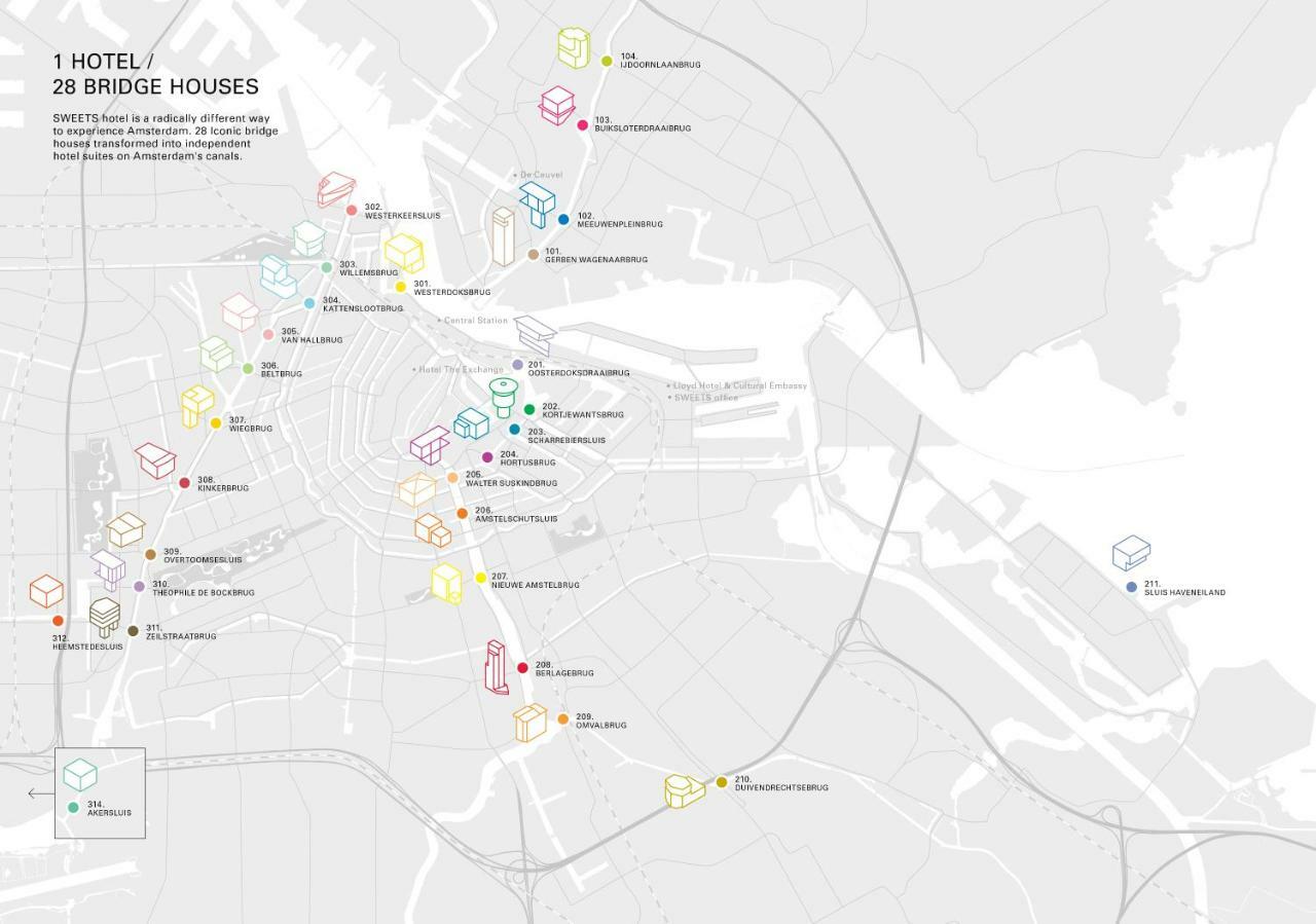 Sweets - Nieuwe Amstelbrug Apartment อัมสเตอร์ดัม ภายนอก รูปภาพ